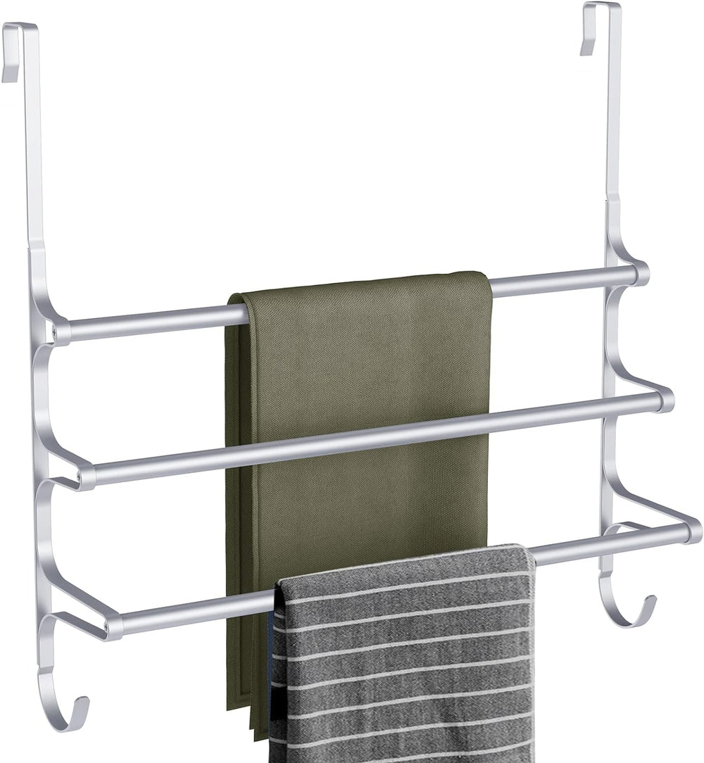 CANYAVE Over The Door Towel Rack, Over Door Towel Rack for Bathroom Door, Tri...