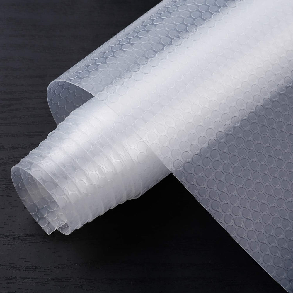 Shelf Liner Kitchen Cabinet Drawer Mat, 23.6"W x 236.2"L Non Adhesi...