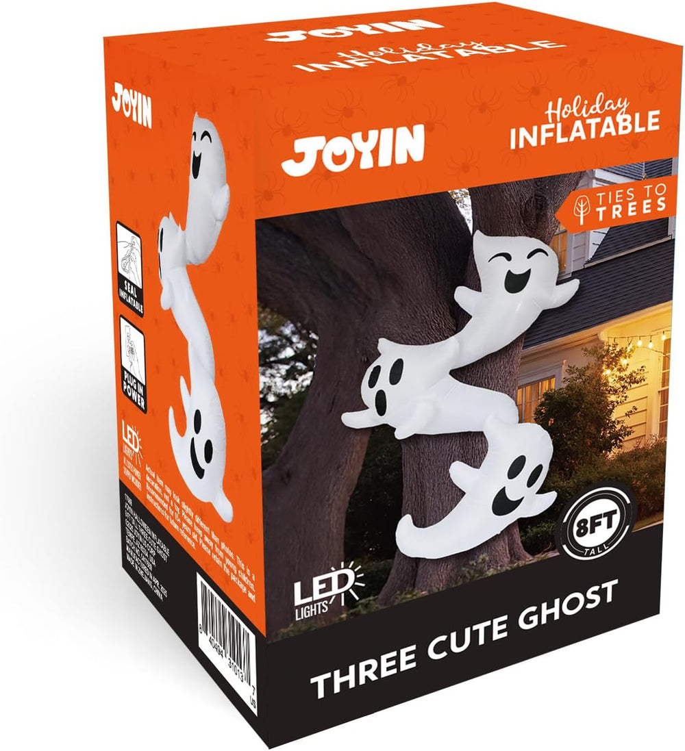 JOYIN 8ft Tall Halloween Inflatables Outdoor Decorations, Inflatable Ghosts H...