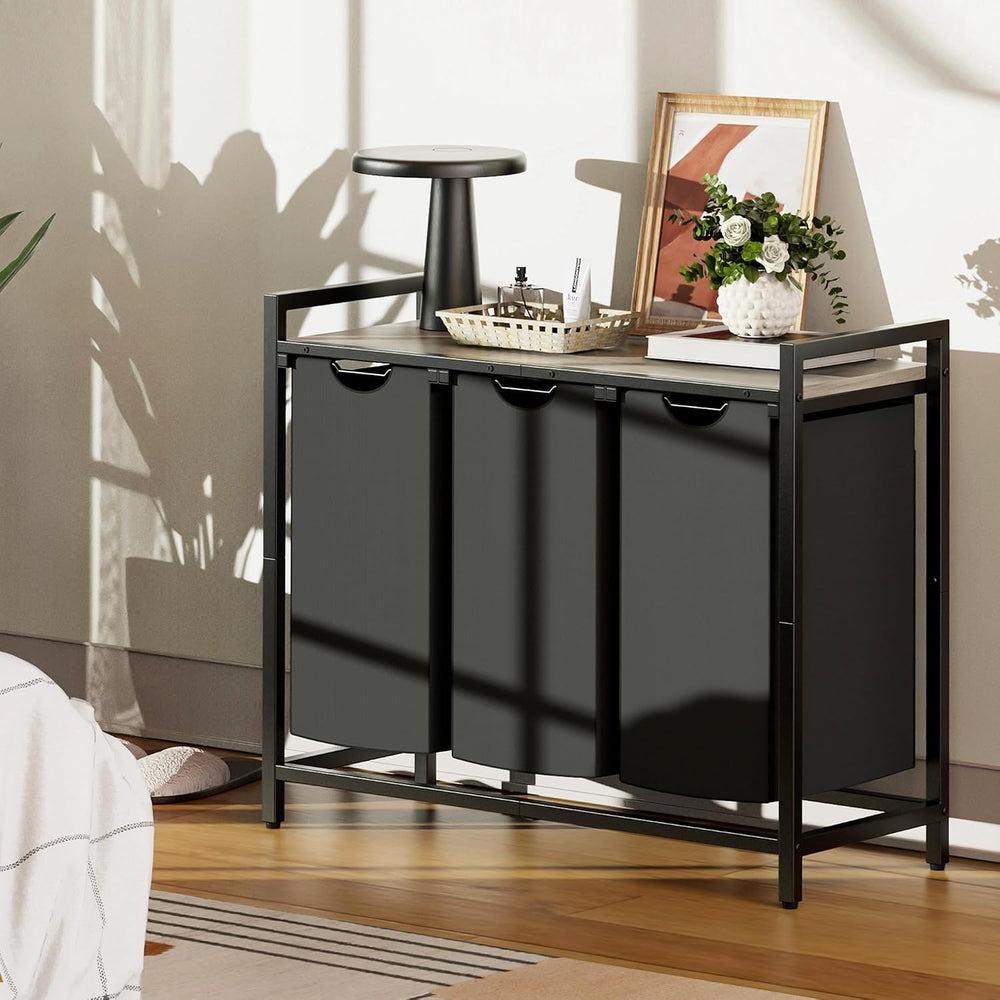 Laundry Hamper, Laundry Basket, Laundry Sorter with 2 Pull-Out and Removable ...