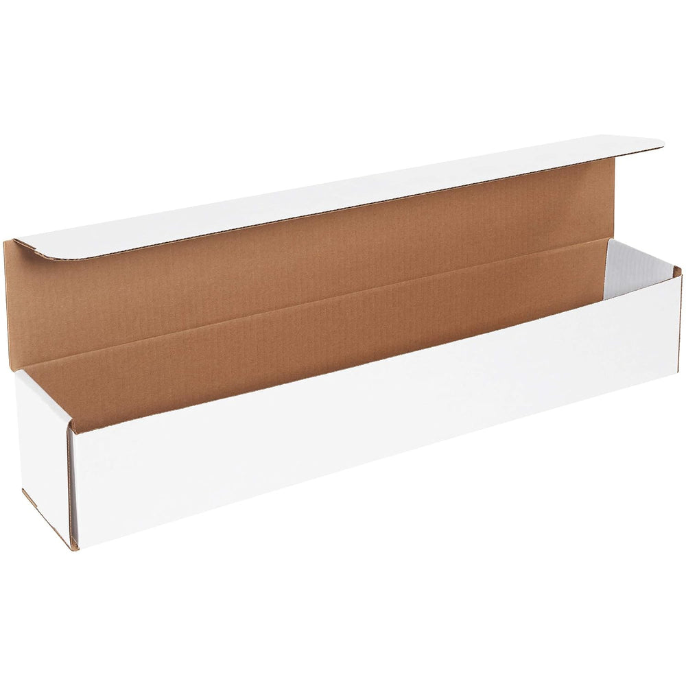 Box USA BM2444 24"L x 4"W x 4"H, White (Pack of 50)