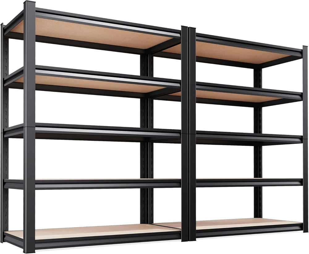 71.2''H Storage Shelves, 2500lbs Garage Shelving,Adjustable Heavy Dut...