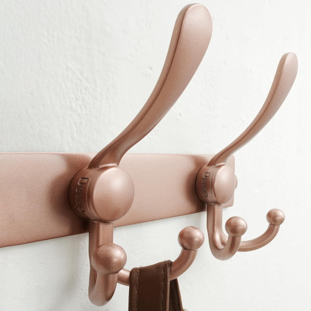 Dseap Coat Rack Wall Mount 37 Inch, Heavy Duty 12-Gauge Base vs Flimsy 1mm, D...