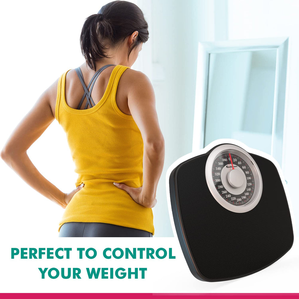 Adamson A25 Scales for Body Weight - Up to 400 LB - New - 5.3" Dial on 1...