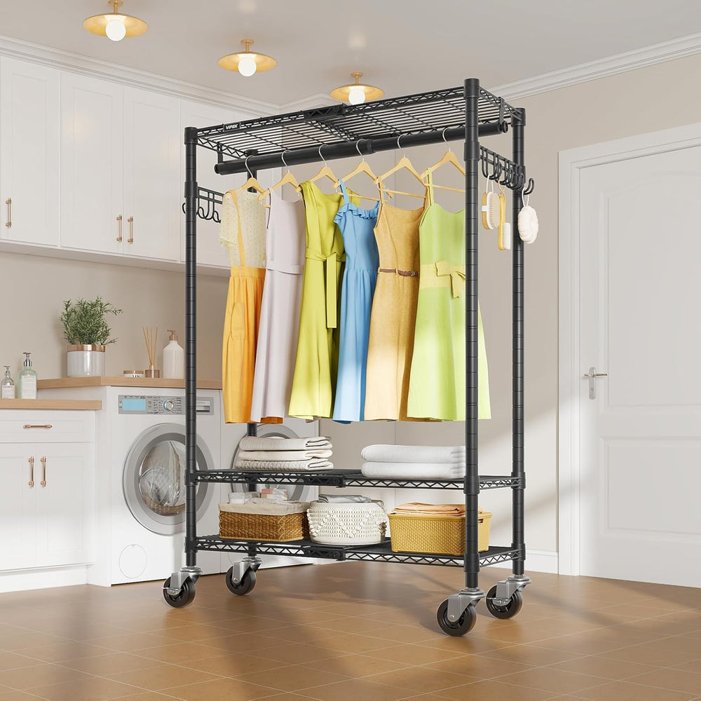VIPEK R3X Heavy Duty Clothes Rack for Hanging Clothes Rolling Garment Rack