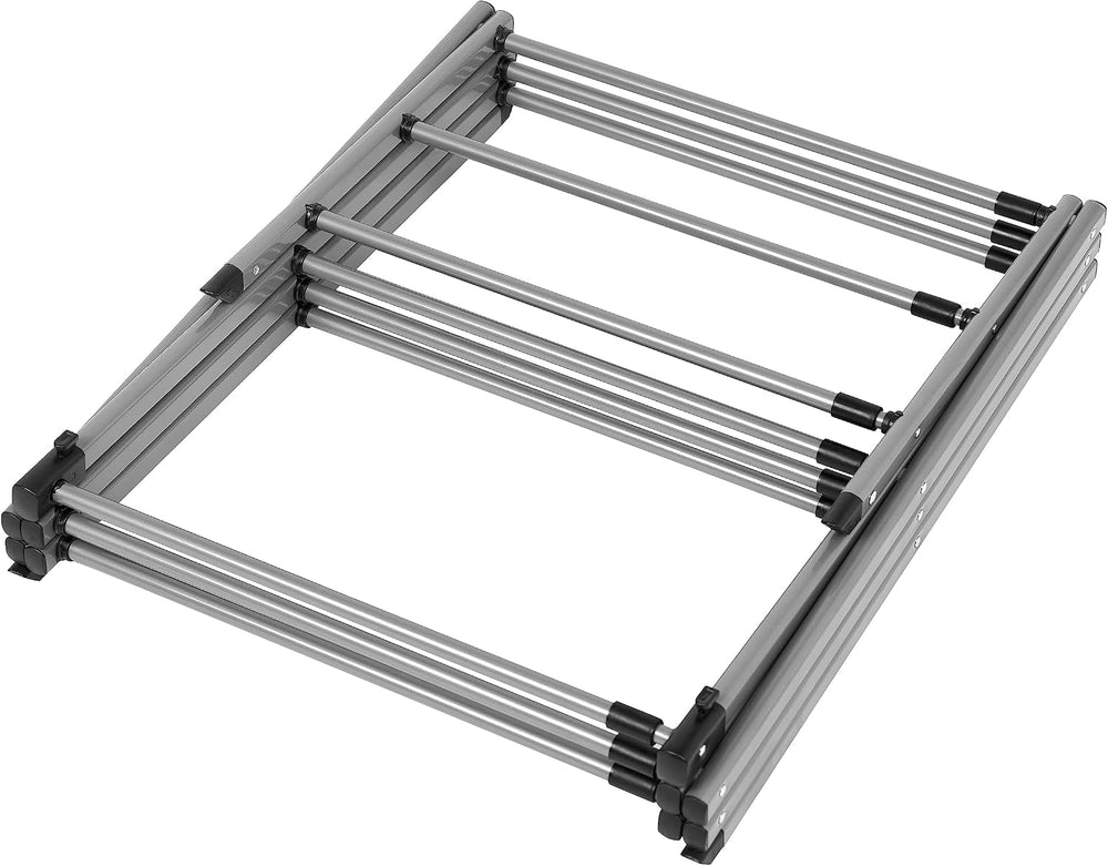 Vivo Technologies 3 Tier Extendable Clothes Airer, Foldable Compact Clothes D...