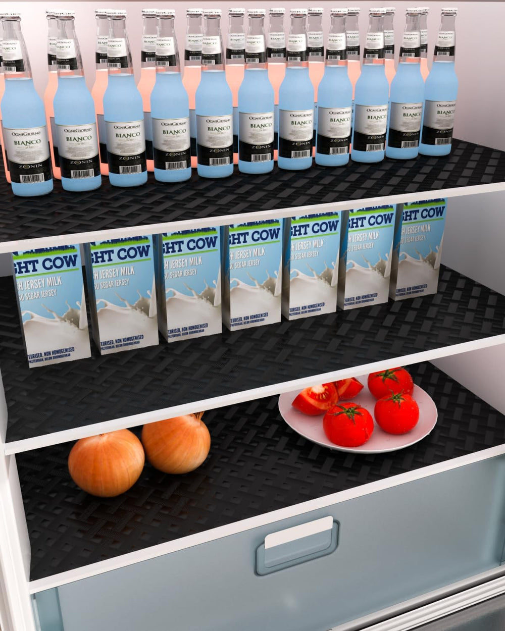GTJ Shelf and Drawer Liner for Kitchen Cabinet Non-Adhesive Non Slip