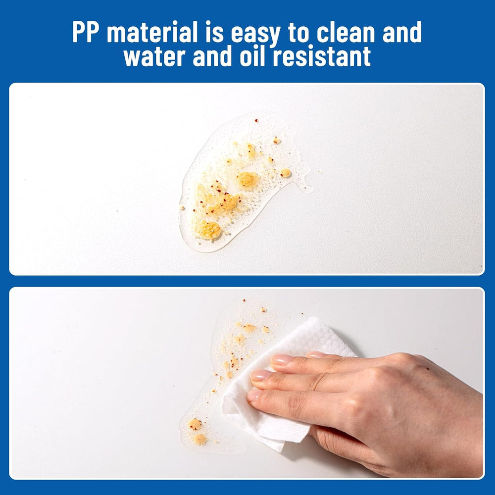 Frienda Wire Shelf Liners,18 x 48 Inch,Clear,Set of 6