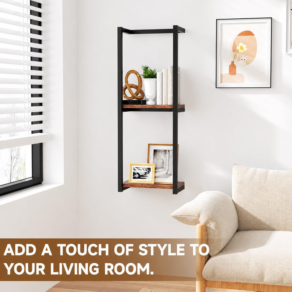 2 Pack Towel Racks for Bathroom, 2 Tier Wall-Mounted Towel Rack, Home Decor S...
