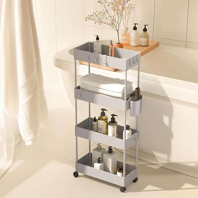 Pipishell Slim Storage Cart