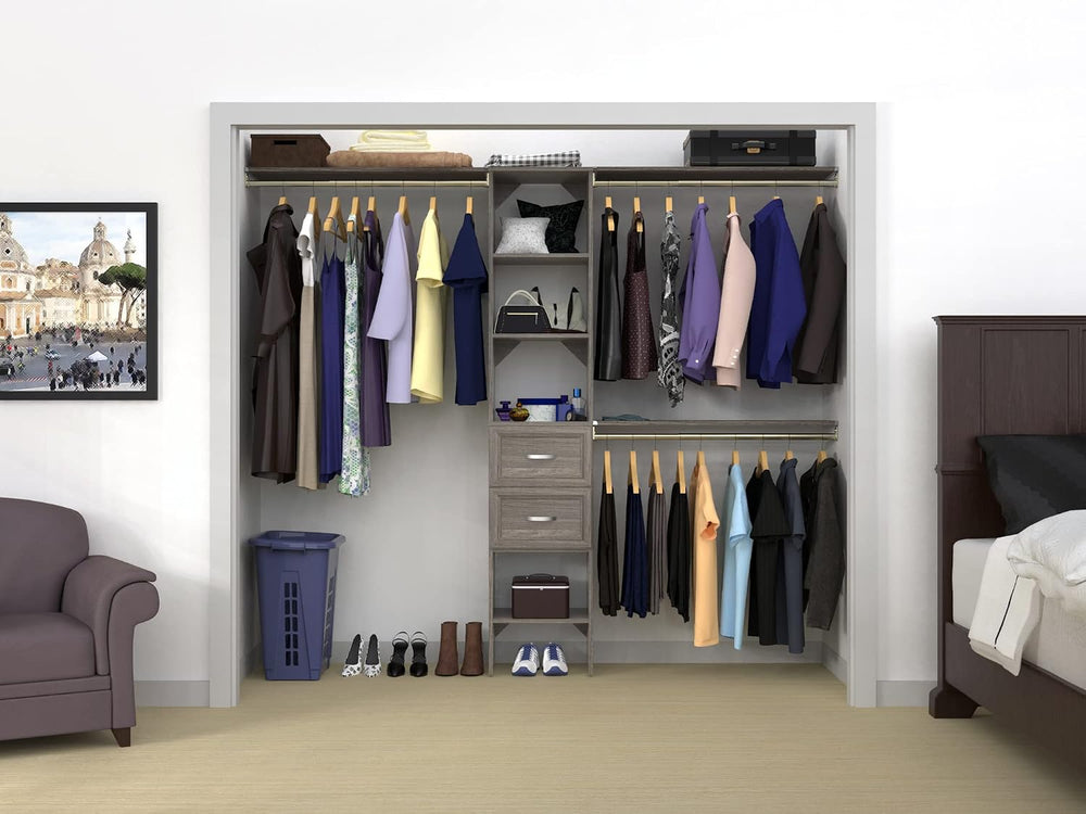 ClosetMaid SuiteSymphony Wood Closet Drawer, Add On Accessory, Shaker Style, ...