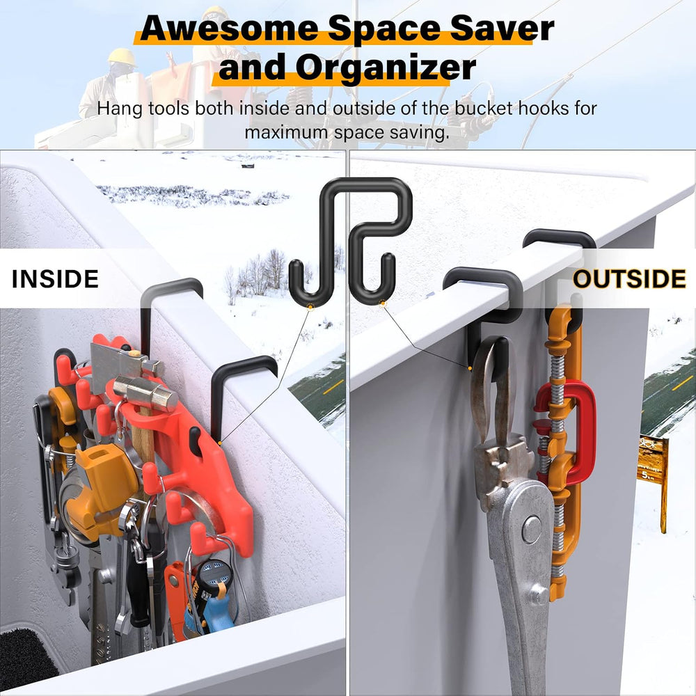 Lineman Tool Board, Bucket Truck Hook Organizer, Line Work Buckets Accessorie...