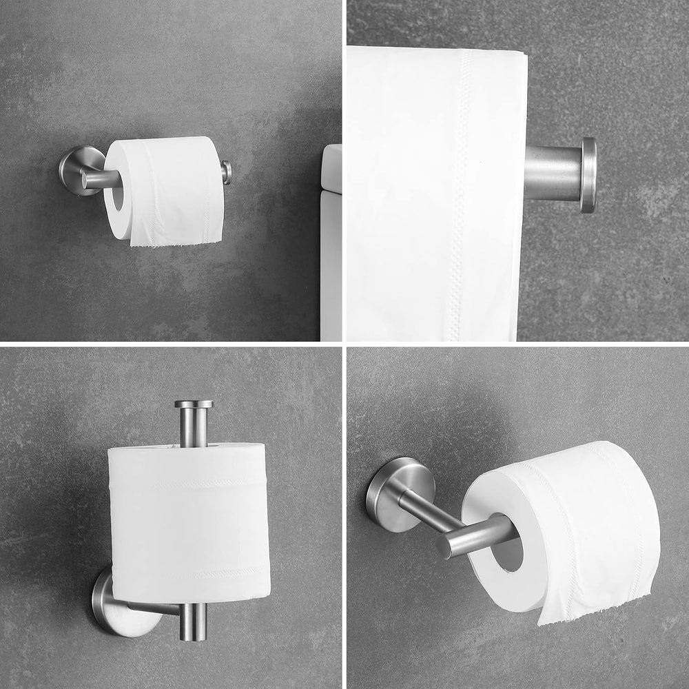 Bathroom Hardware Set 10 Pieces, Stainless Steel Towel Bar Set Includes 16 in...
