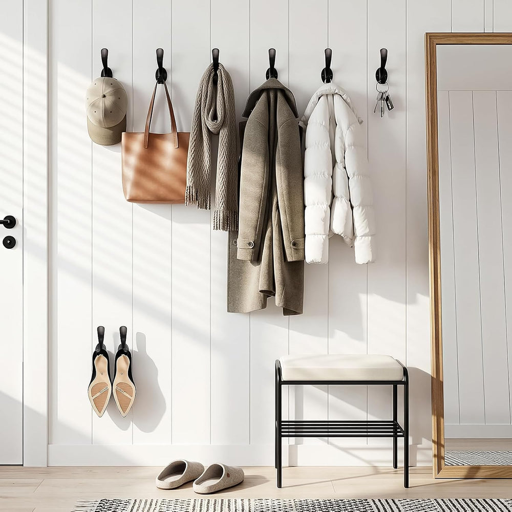 Coat Hooks Heavy Duty - Anti-Rust Oil Rubbed Bronze Towel Hook Decorative Wal...