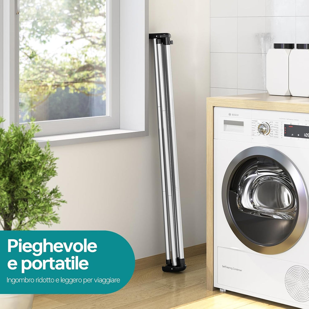 KINGRACK Folding Washing Rack, Stand Dryer Made of Stainless Steel