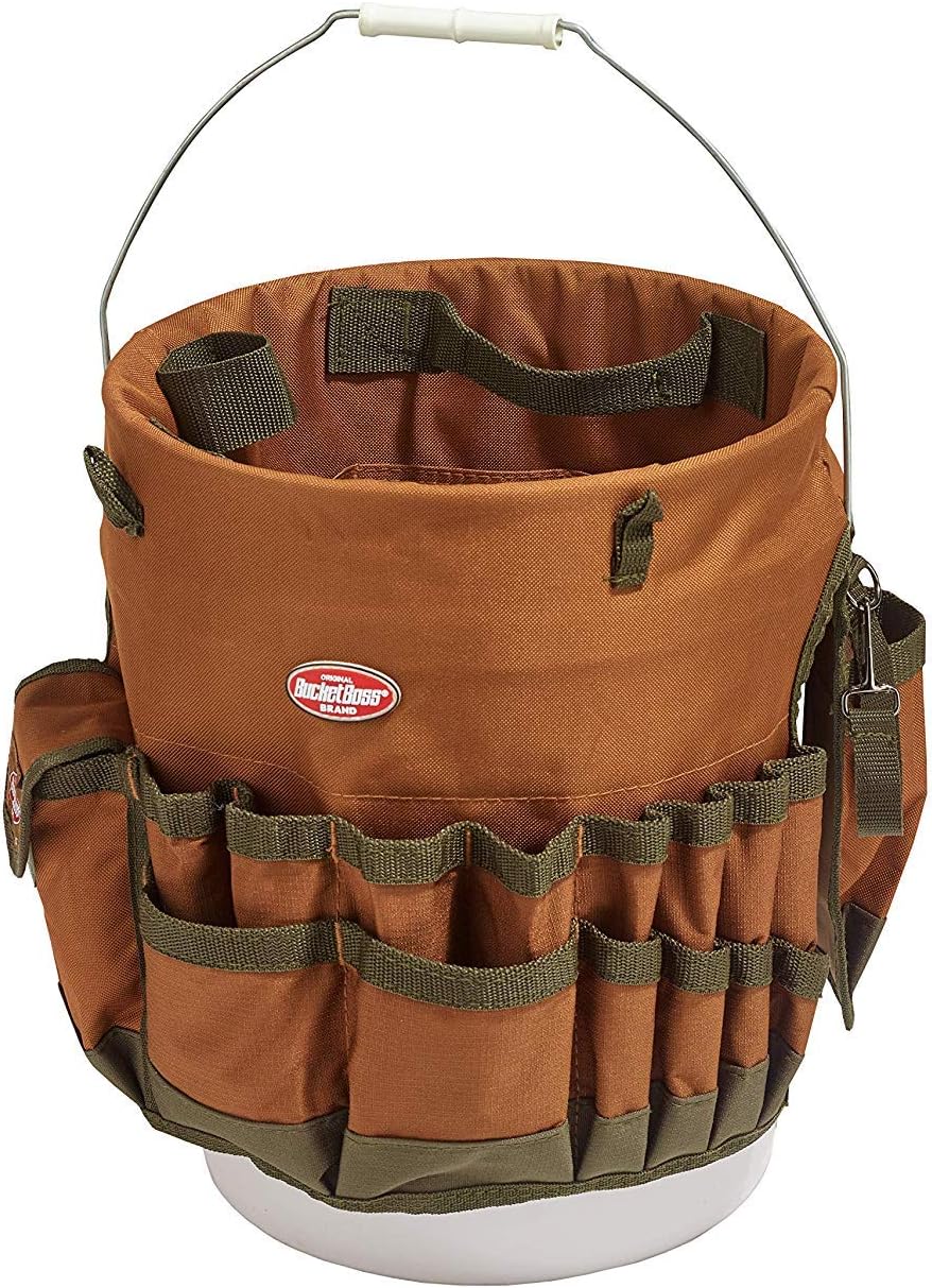 Bucket Boss The Bucketeer Bucket Tool Organizer in Brown, 10030