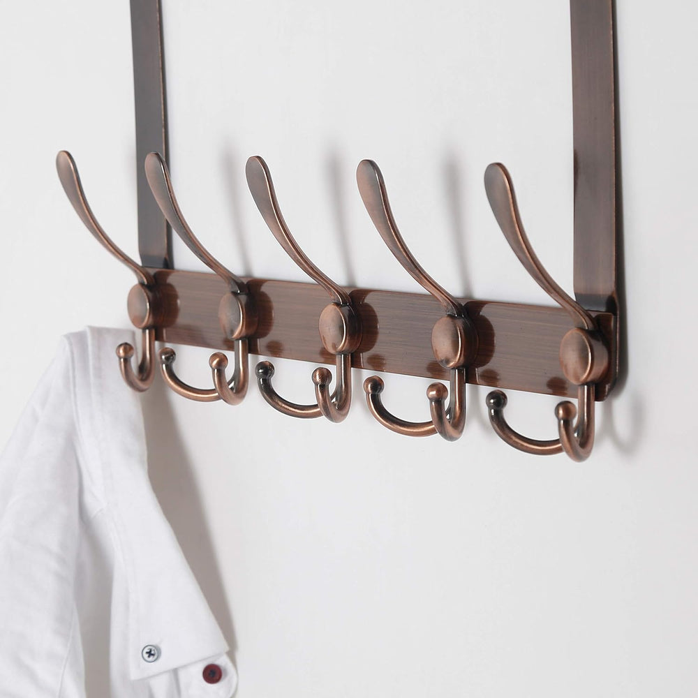 Dseap Over The Door Hook Hanger - Fits 1 3/8" to 1 3/4" Standard Do...