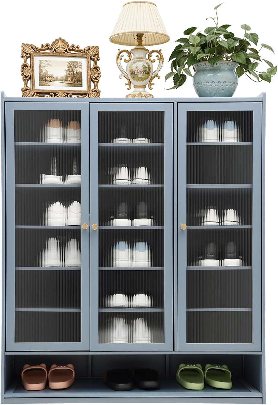 Shoes Rack Organizer,Shoe Storage Cabinet,8 Tiers Freestanding Shoe Rack,Shoe...