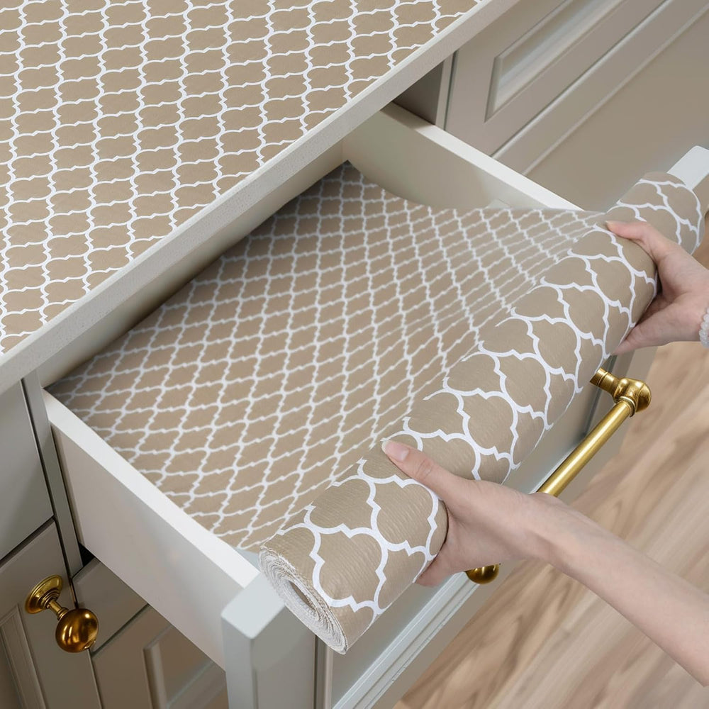Shelf and Drawer Liner for Kitchen Cabinet Non-Adhesive Non Slip