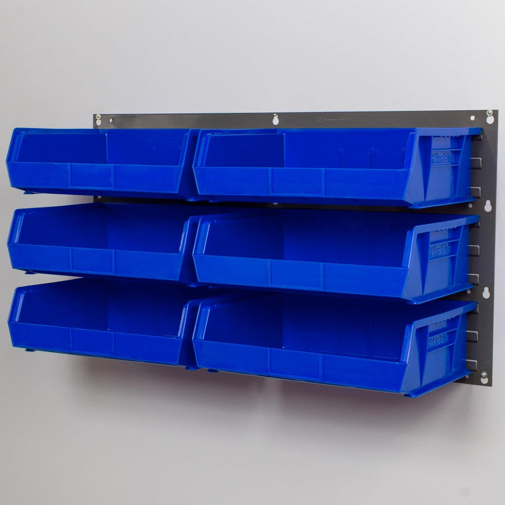 Akro-Mils 30136 Heavy Duty Wall Mount Garage Storage Steel Louvered Panel | W...