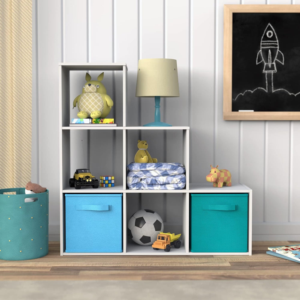 ClosetMaid Cubeicals 3-2-1 Cube Storage Shelf Organizer Bookshelf, 3 Tier, St...