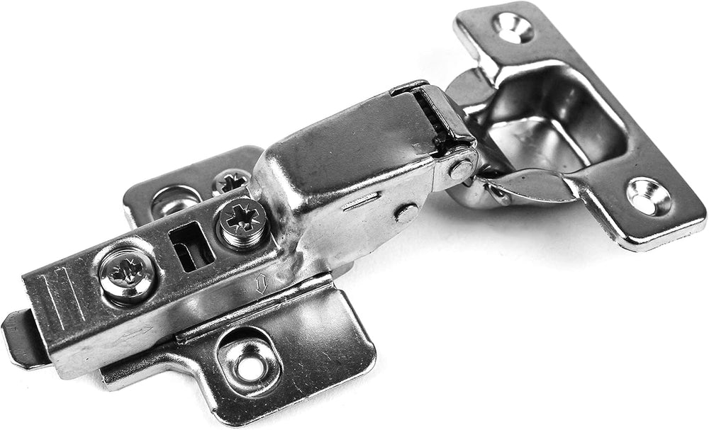 Berta, 30-Pack Half overlay 110° Soft-Close Frameless Cabinet Hinges