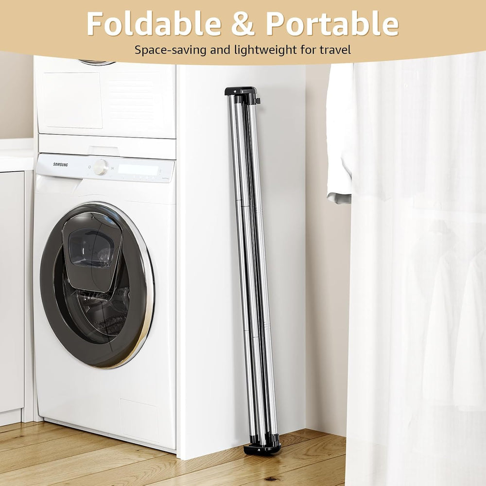TOOLF 55" Stainless Steel Collapsible Clothes Drying Rack