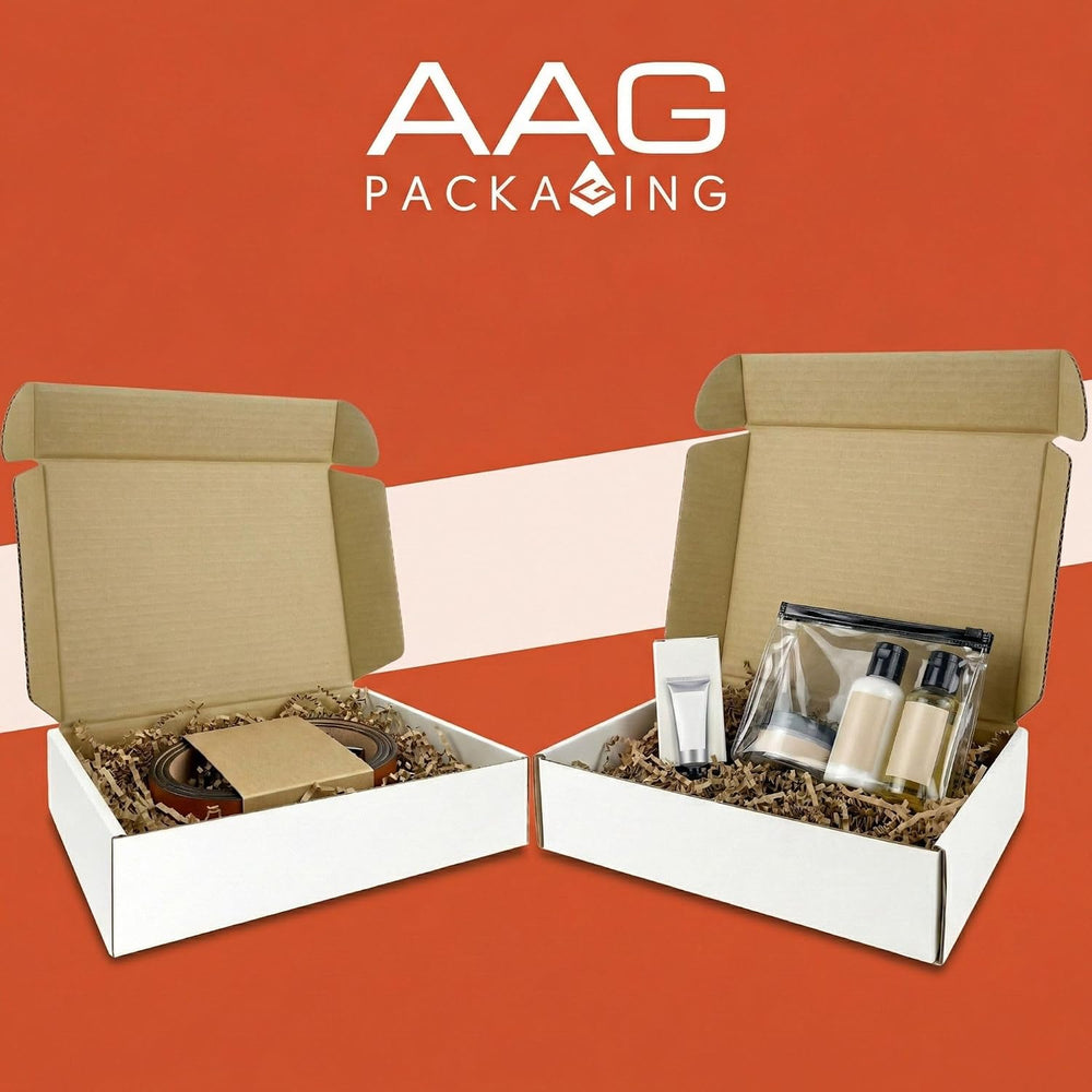 Corrugated Shipping Box Mailers, Kraft Brown, Triple-Layer Board Secure Slot ...