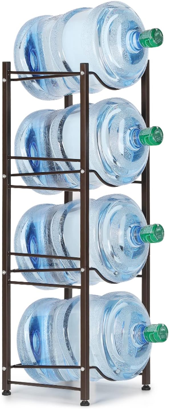 HAITRAL Water Gallon Jug Holder, Water Bottle Buddy Display Rack