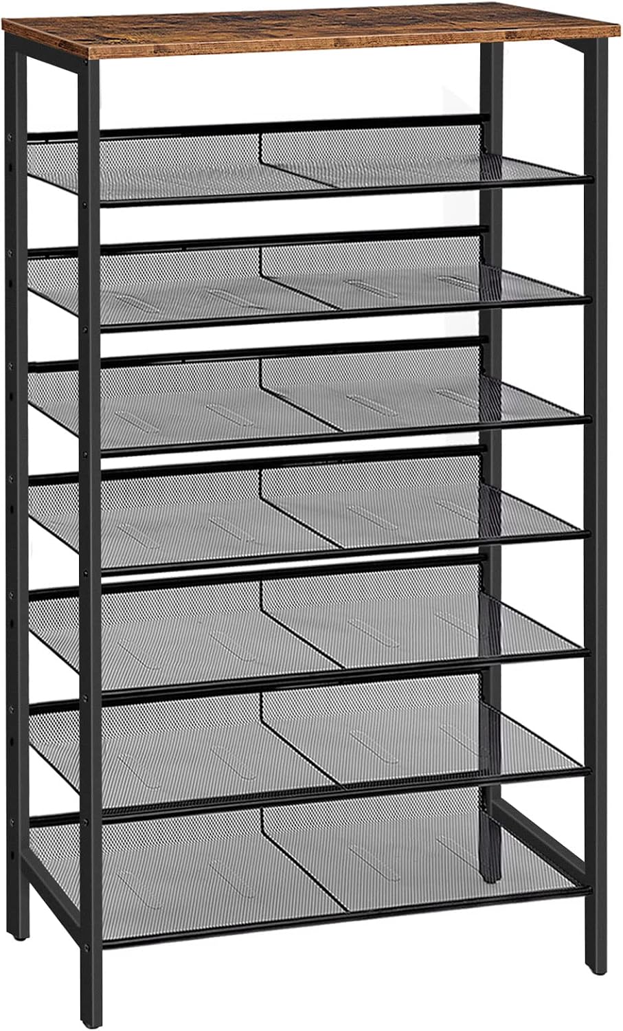 HOOBRO Shoe Rack for Entryway, 8-Tier Shoe Shelf, Large Capacity Shoe Storage...