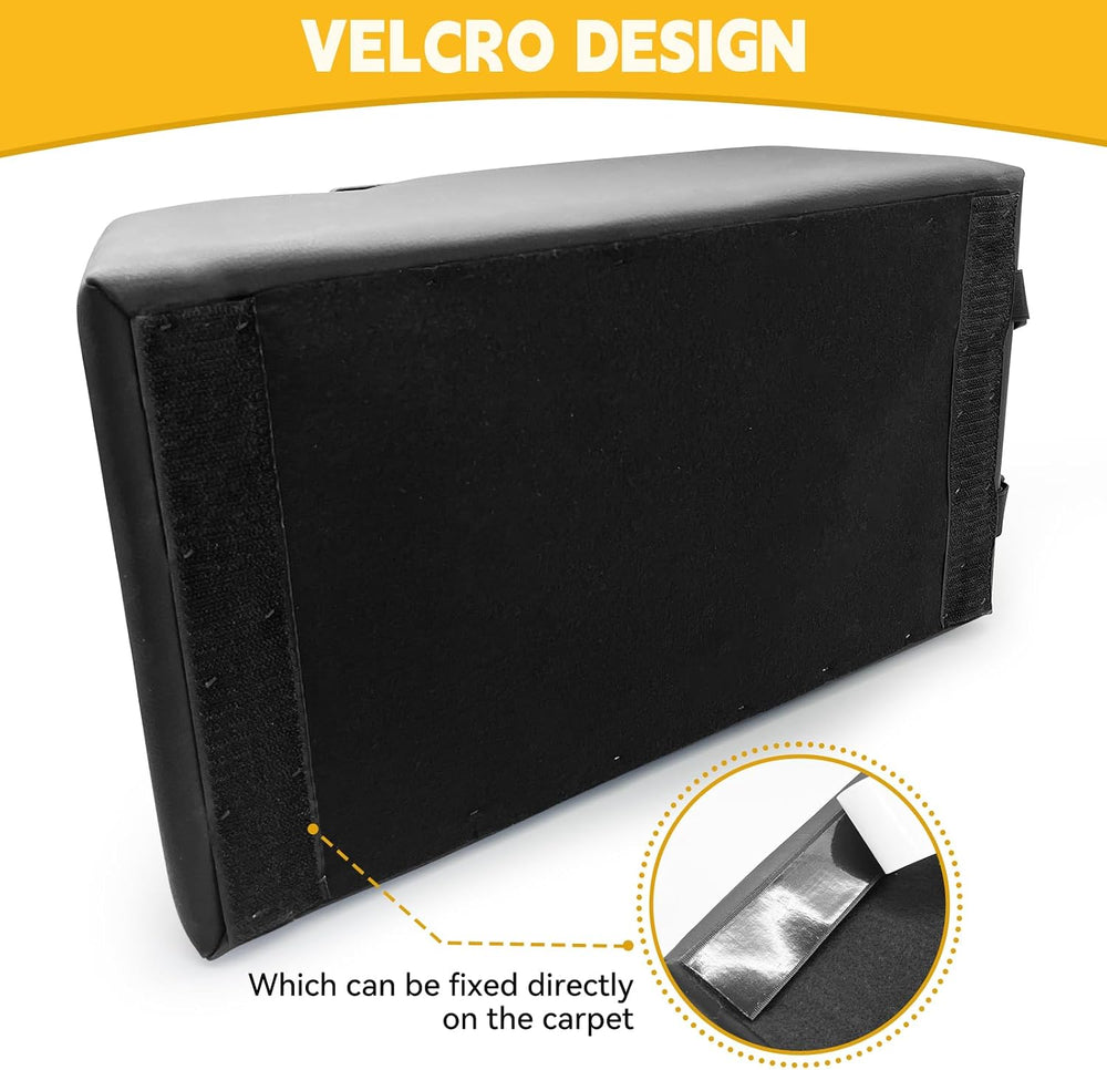 TENGBASE Universal Truck Seat Organizer with Armrest & Padded Lid, Black ...