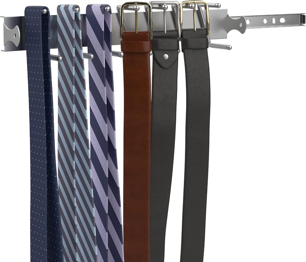 ClosetMaid SuiteSymphony Tie, Belt or Jewelry Rack, Sliding Slide Out Closet ...