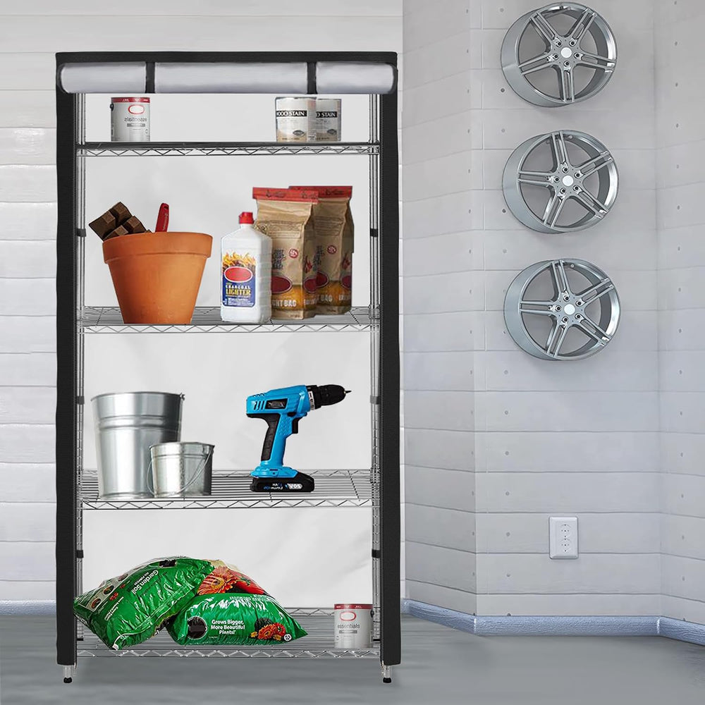 Storage Shelf Cover,Outdoor Heavy Duty 600D 48''W x 20''D x 7...
