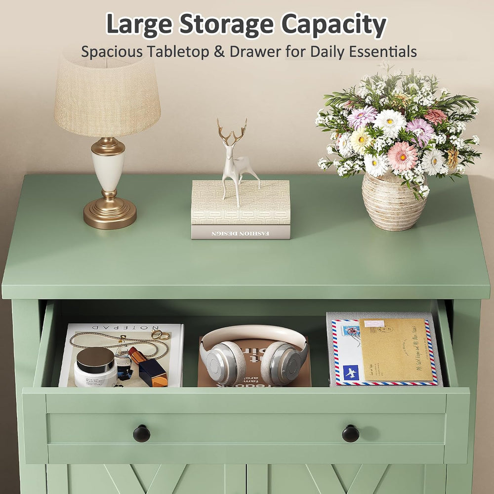 Farmhouse Shoe Storage Cabinet, 5-Tier High Boots Organizer with Adjustable S...