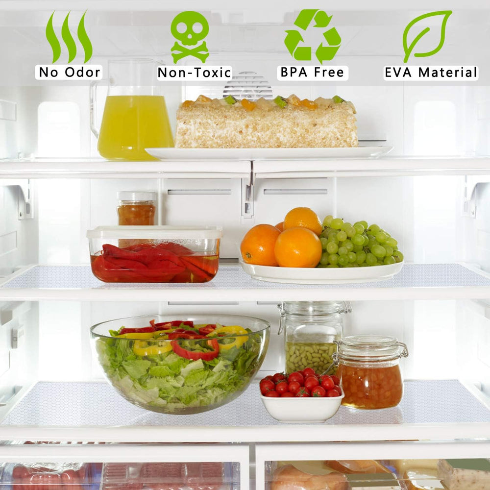 Shelf Liner Kitchen Cabinet Drawer Mat, 23.6"W x 236.2"L Non Adhesi...