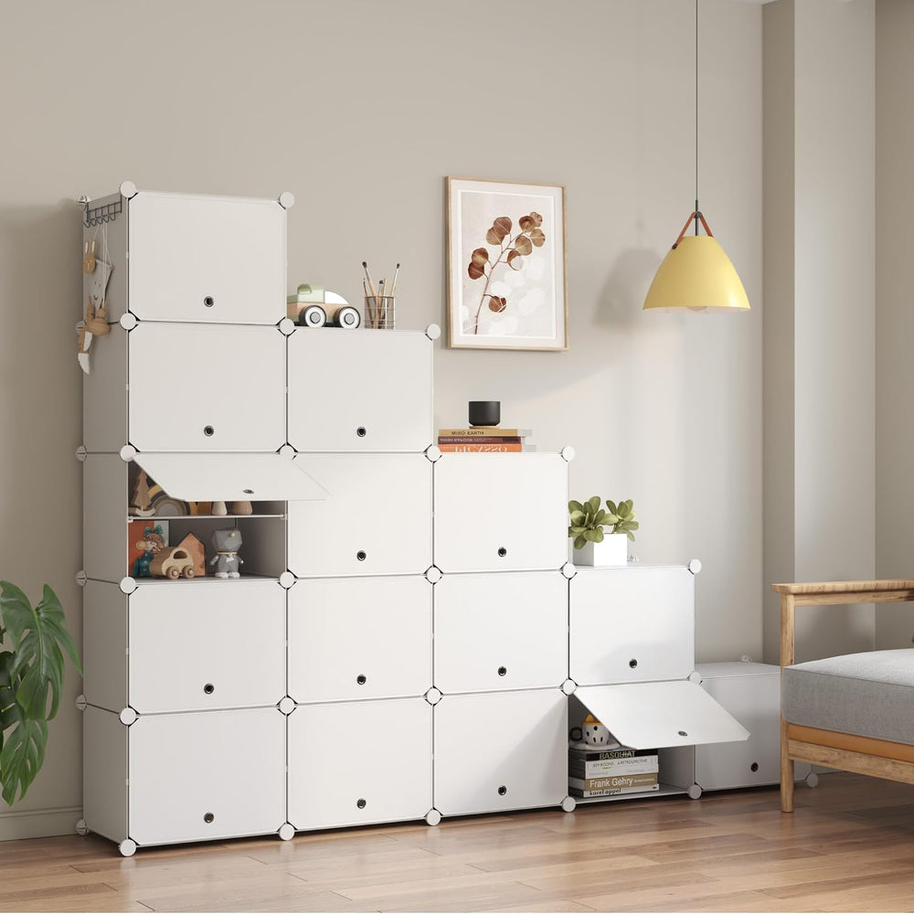 Mondeer Shoe Rack, 3 x 10 Tiered Plastic Shoe Cabinet, 60 Pairs of Shoes