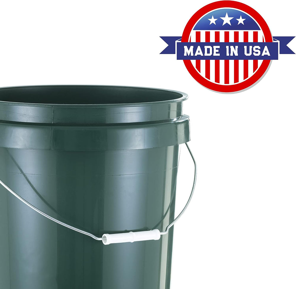 United Solutions ECOSense 5 Gallon Bucket, 3 Pack, 90% Recycled
