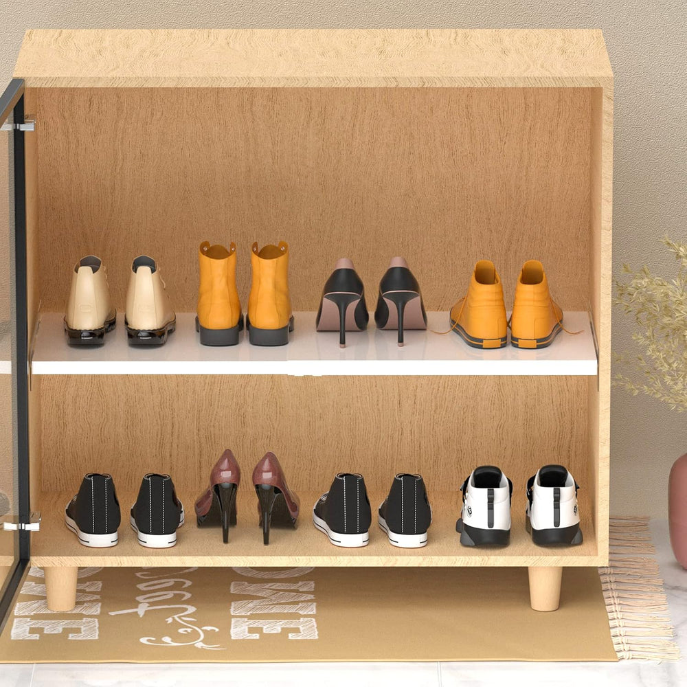 Expandable Closet Tension Shelf with Strong Adhesive Hanging Shelves Closet D...