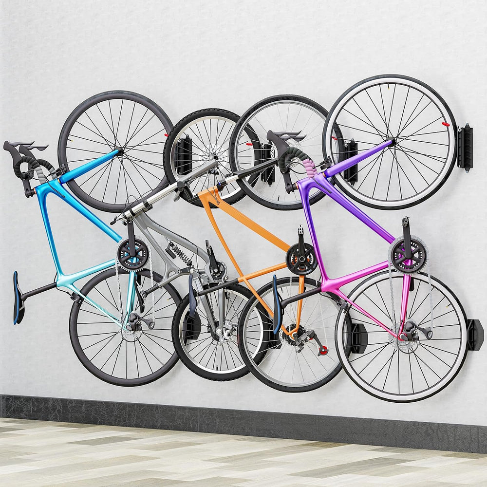 Hromee Bike Rack Wall Mount, Swivel Bike Storage Rack for Garage, Space-Savin...