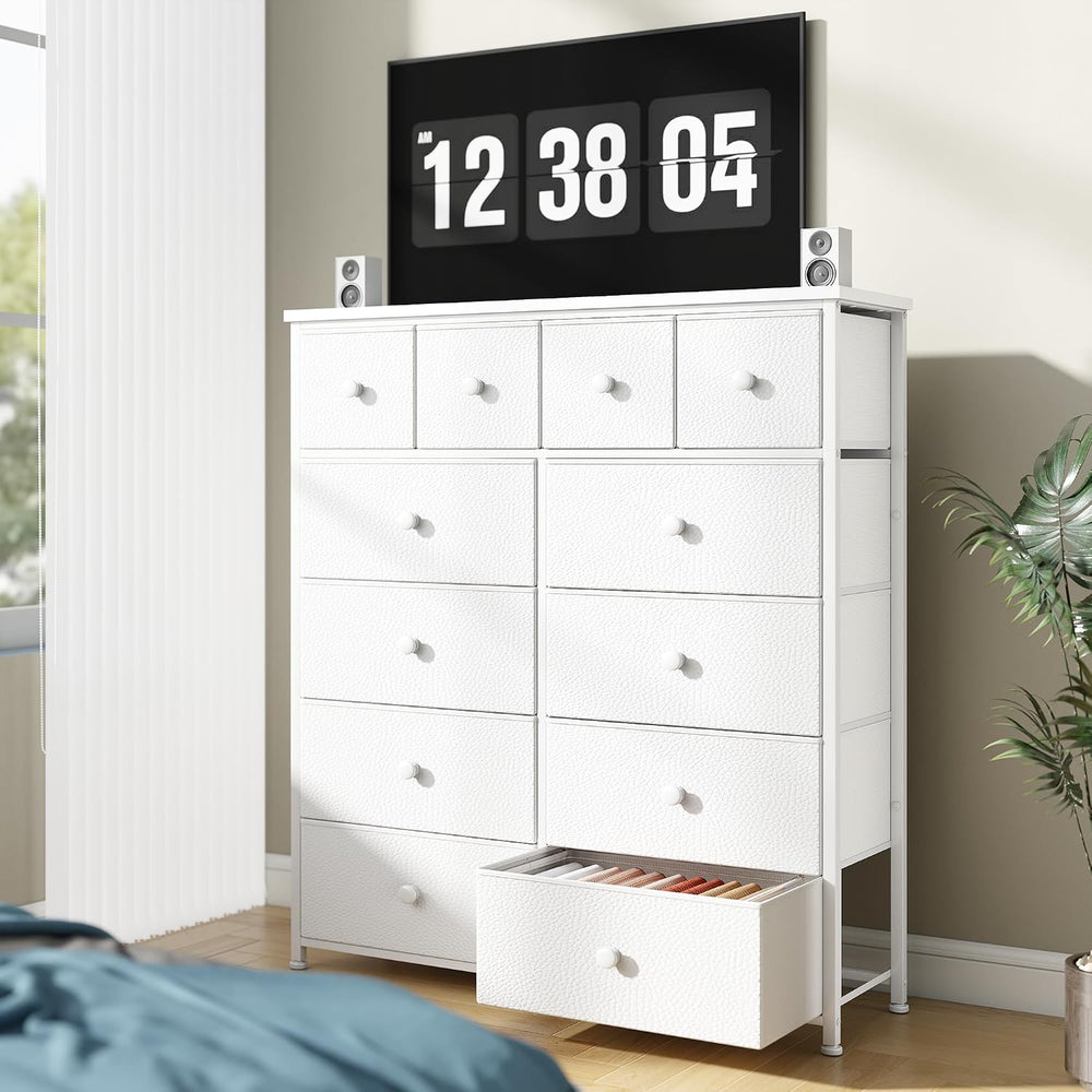 Bepatio Dresser for Bedroom with 12 Drawers, Fabric Dressers & Chest of D...