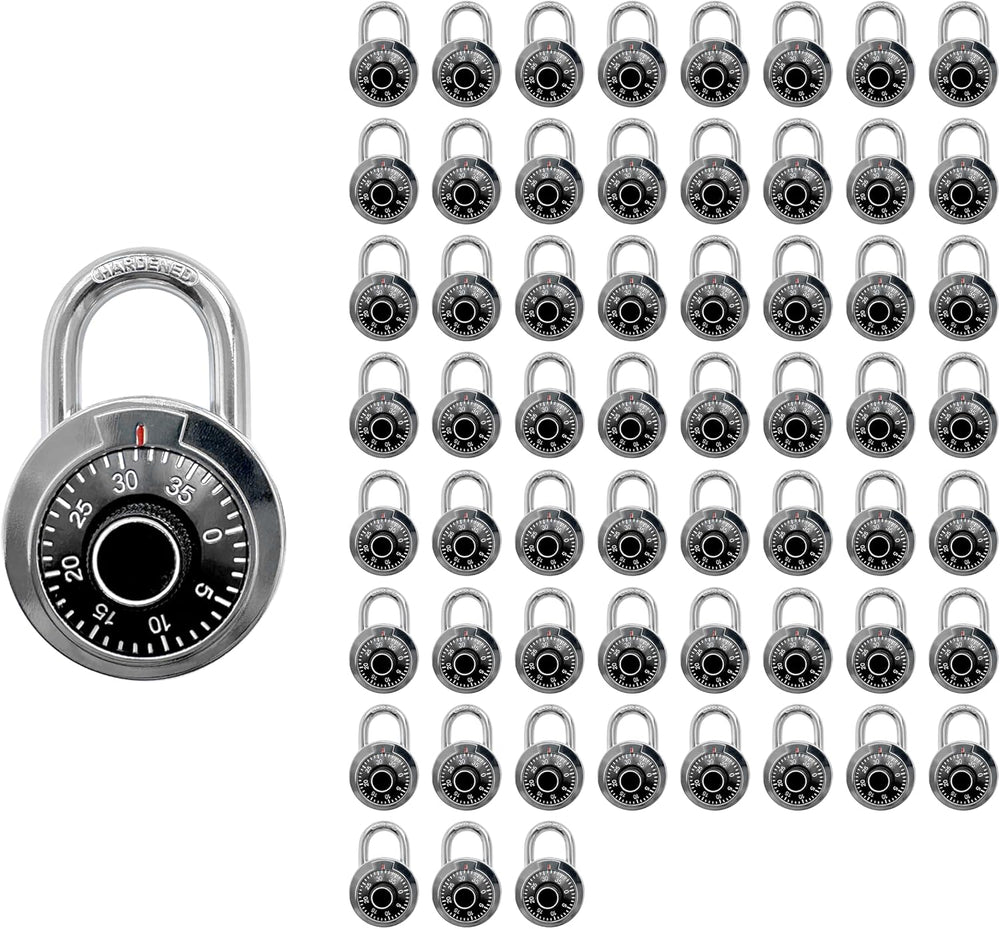 Combination Locker Lock, 60 Pack