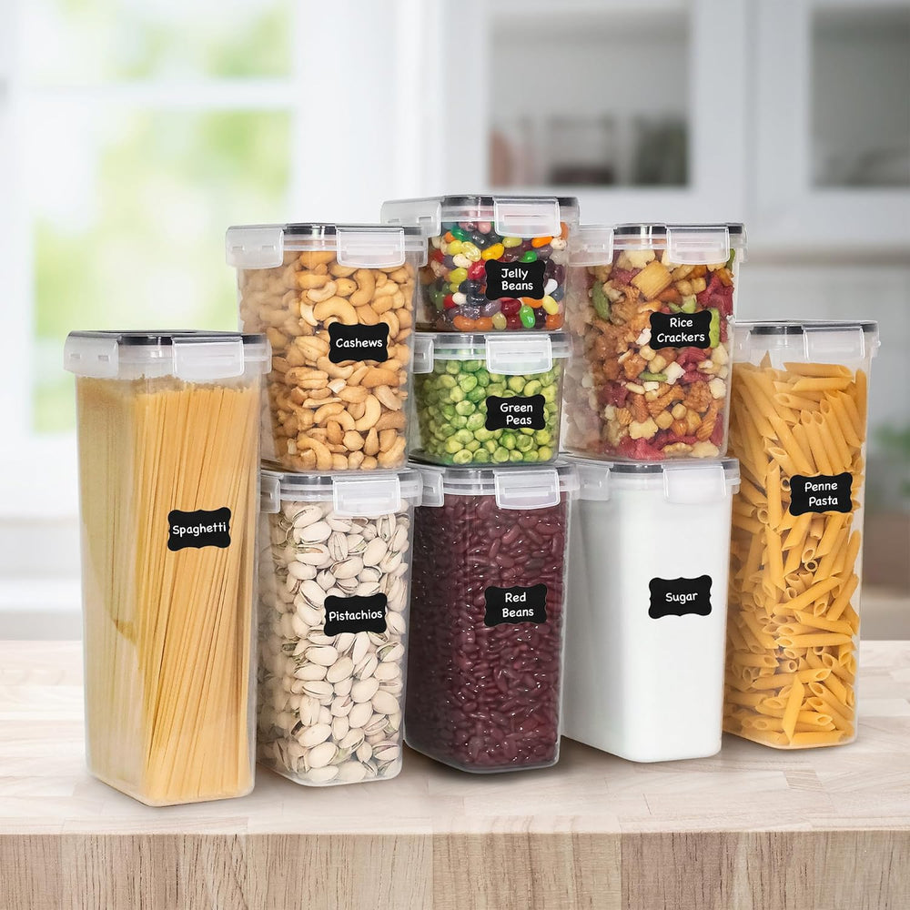 Freshware Kitchen Storage Containers with Lids, 48 PCS Airtight Food Storage ...