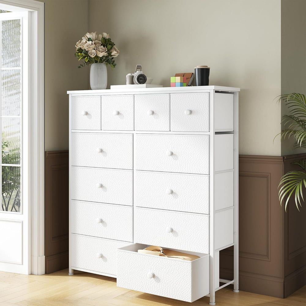 Bepatio Dresser for Bedroom with 12 Drawers, Fabric Dressers & Chest of D...