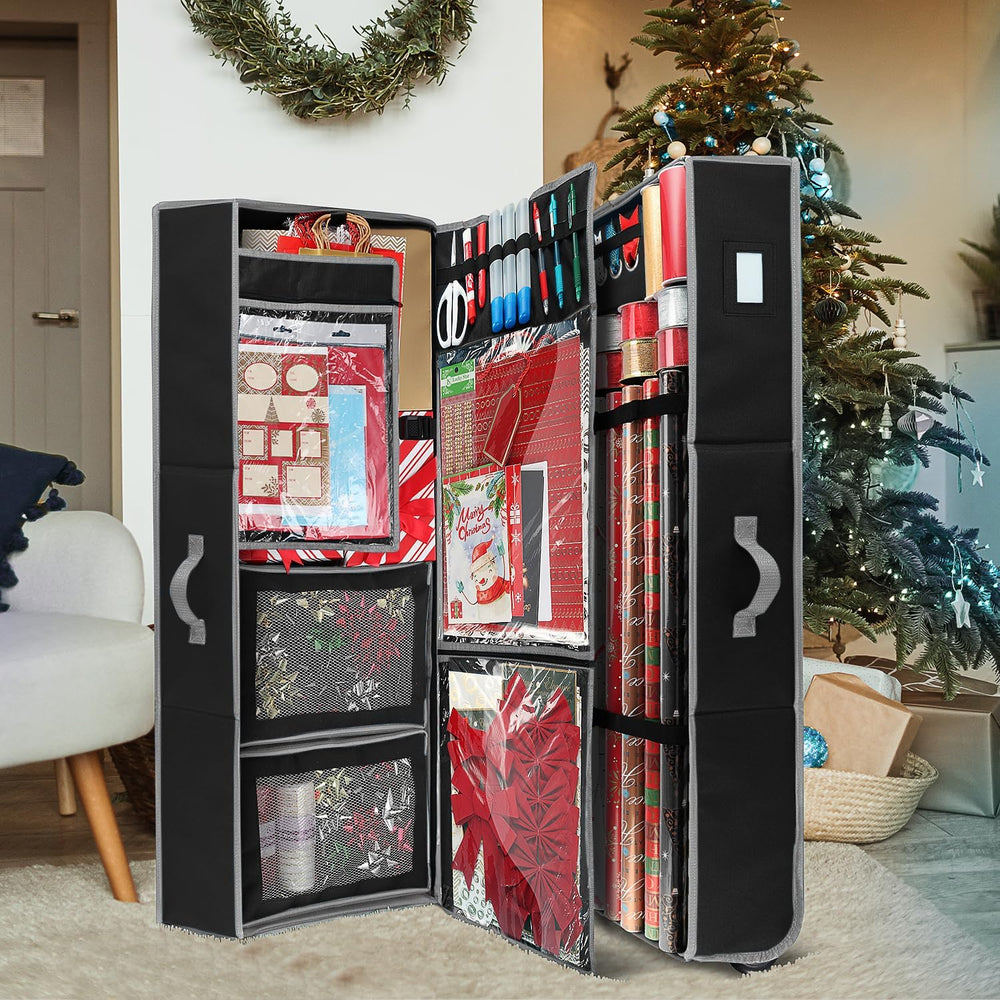 Hearth & Harbor Holiday Storage with Extra 2 PC of Christmas Storage Bins...