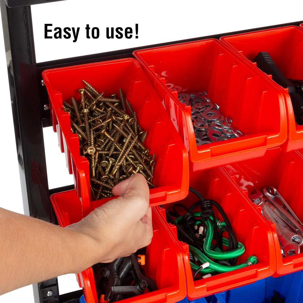 Stalwart 75-ST6079 orage Rack Organizer- Wall Mountable Container with Remove...