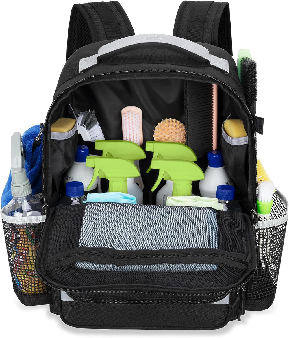 HODRANT Cleaning Backpack with Bottom Plate & Waterproof Bottom