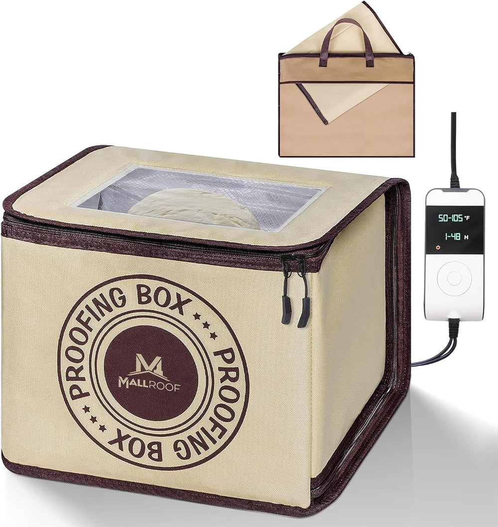 Bread Proofing Box – Bread Proofer, Dough Fermentation Box with Carry Bag, So...
