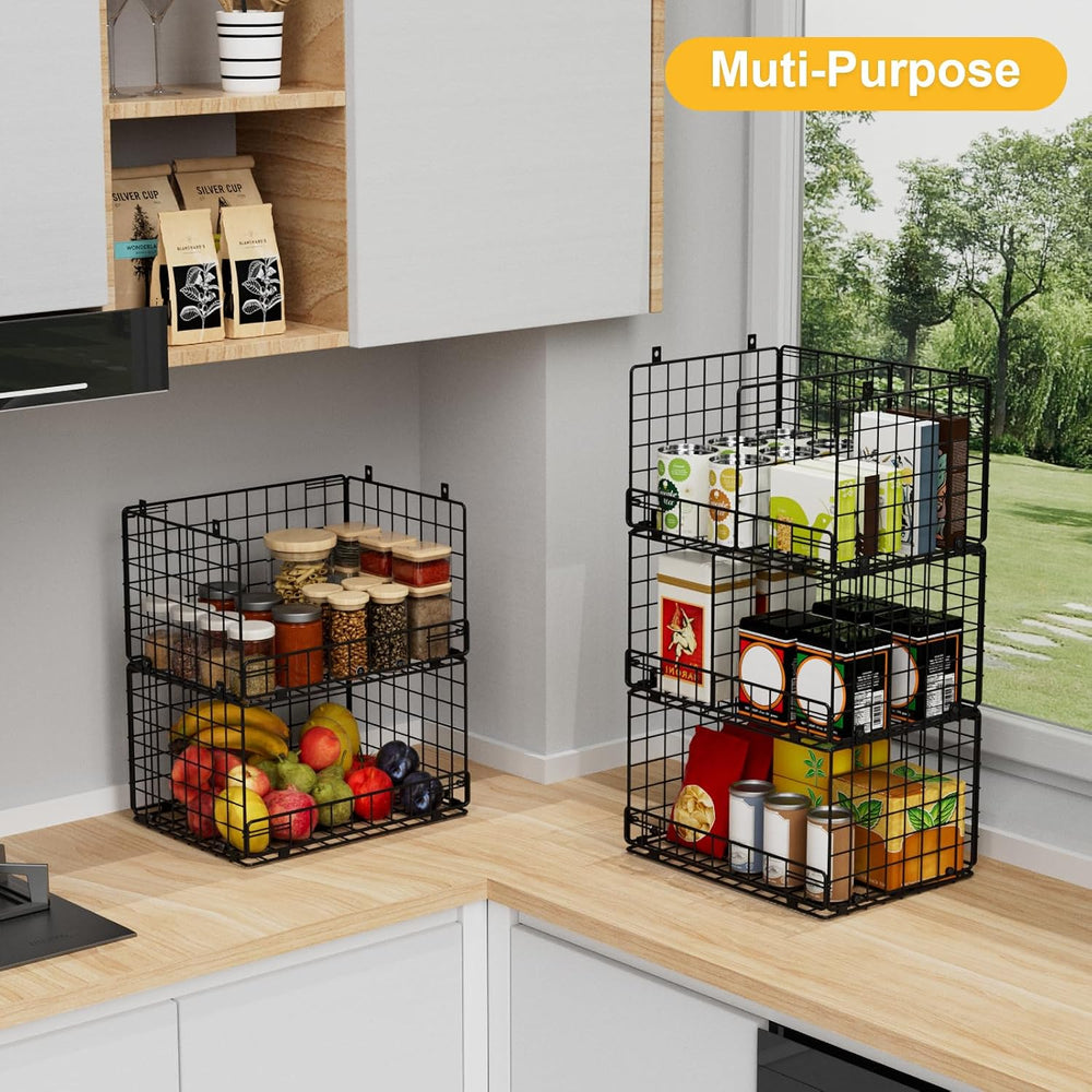 VyGrow 5 Tier Hanging Closet Organizer with Adjustable Dividers, Heavy-Duty S...
