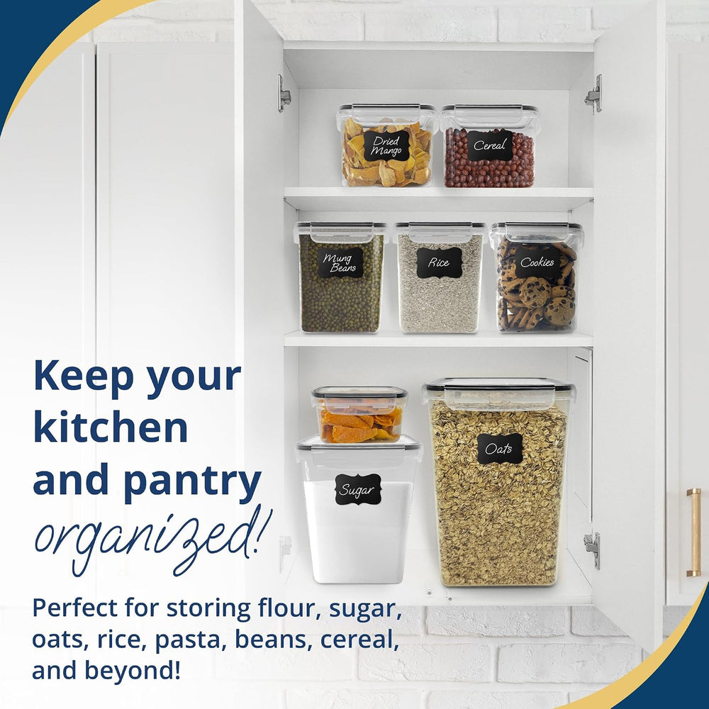 Reli. Storage Containers Kitchen & Pantry 11 Sets | Food Storage with Lids
