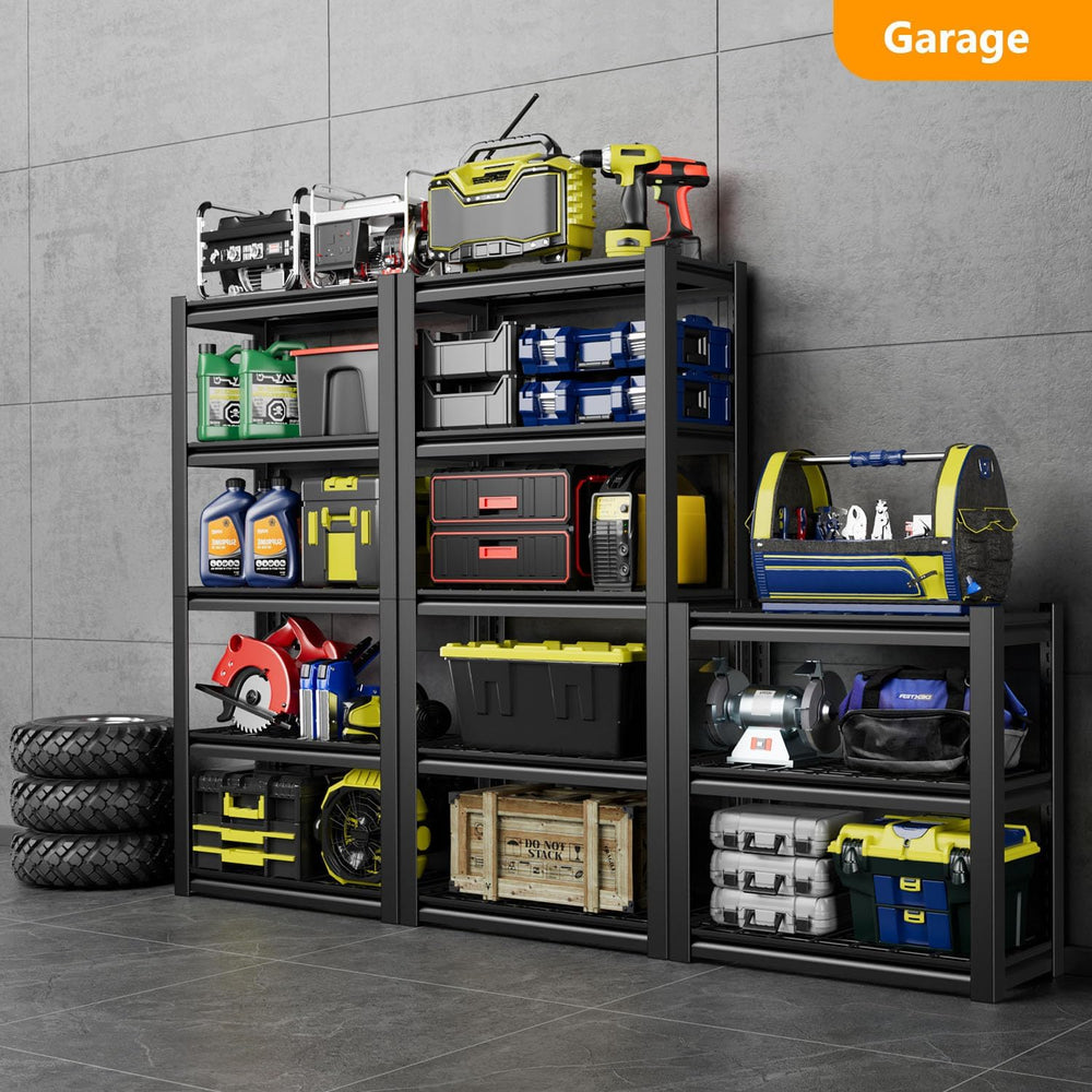 Heavy Duty Storage Shelving Unit (72" H x 35" W x 16" D)